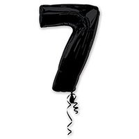 Шар фигура цифра 7 Black