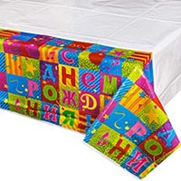 Скатерть с ДР Мозаика 130*180 см