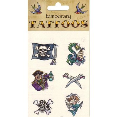 Татуировки пирата 6шт