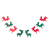 Гирлянда текстиль Олень 2,5м/G