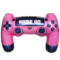 Шар фигура Джойстик игровой розовый