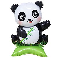 Шар фигура Панда и бамбук, под воздух