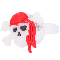 Кольцо светящееся HWN Череп Пират