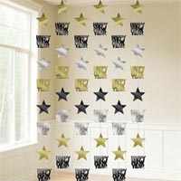 Гирлянда вертик Happy New Year Голливуд