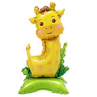 Шар фигура Жираф в джунглях, под воздух