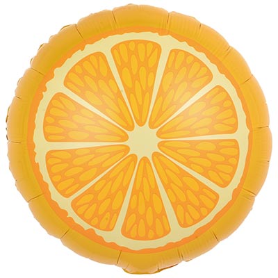 Шарики из фольги Шарик 45см Апельсин