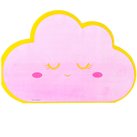 Салфетки Грезы Облако розовое 6шт