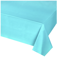 Скатерть бирюзовая 140х275см