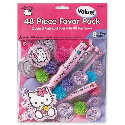 Игрушки для подарков Hello Kitty,8персон