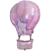 Шар фигура Единорог на воздушном шаре