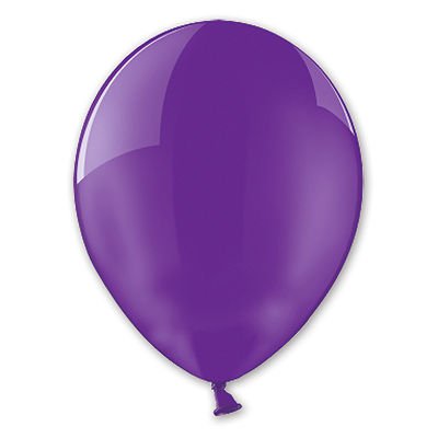 Шарики из латекса Шарик 28см, цвет 023 Крист. QuartzPurple