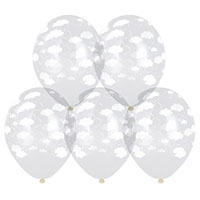 Шары с рисунком 36см Облака Шары