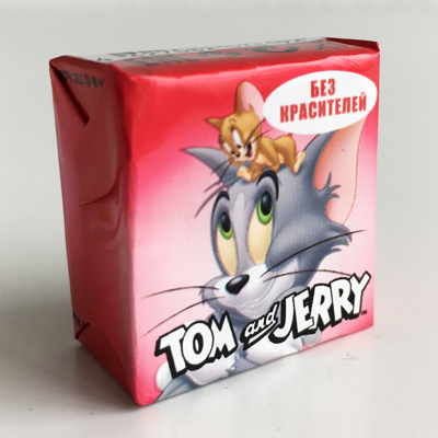 Жев конфеты Tom and Jerry Клубника 4шт