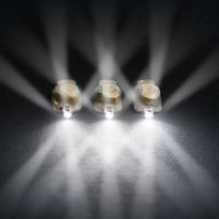 Светодиоды для шара 3D, белый, 10 штук