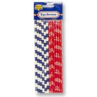 Трубочки для коктейля бумажные Морские