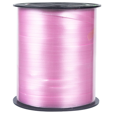Лента для шаров Лента 5ммХ230м нежно-розовая