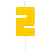 Свеча-цифра 2 Конструктор, 4,5см