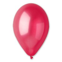 Шарик 25см, цвет 53 Металлик Red