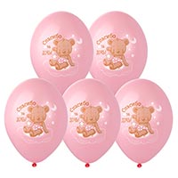 Шар с рисунком 14" Спасибо за Дочь! 2цв