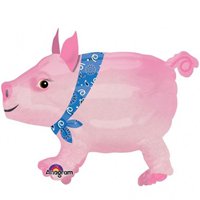 Шар ходячий ненадутый Свинка