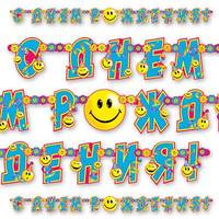 Гирлянда С Днем Рождения Улыбки 225см