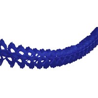 Гирлянда бум Декор синяя 3,6м