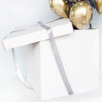 Коробка для надутых шариков 70х70х70см