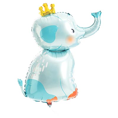 Животные Шар фигура Слоник в короне 1207-5466