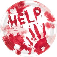 Тарелки HWN Лавка Ужаса 26см 18шт