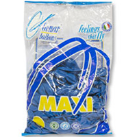 Шарик 25см, 10 Паст. Blue MAXI 500шт