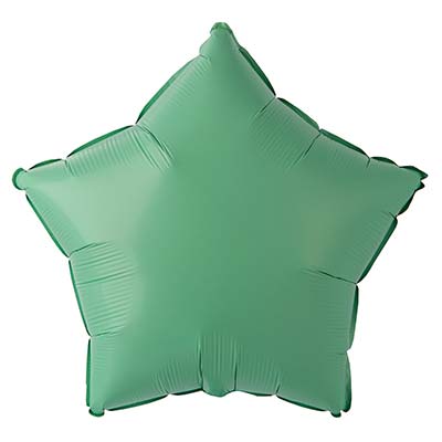 Зеленая Шар ЗВЕЗДА 45см Пастель MatteGreen 1204-0877