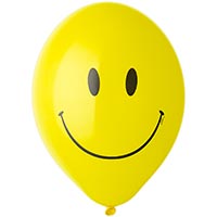Шары 36см Улыбка желтая