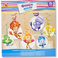 Спираль Фиксики 46-60см 12шт