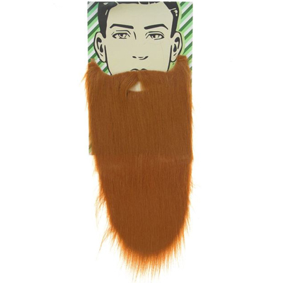 Борода длинная рыжая