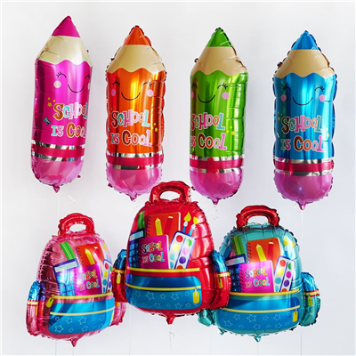 К ФИГУРА Карандаш школьный голубой