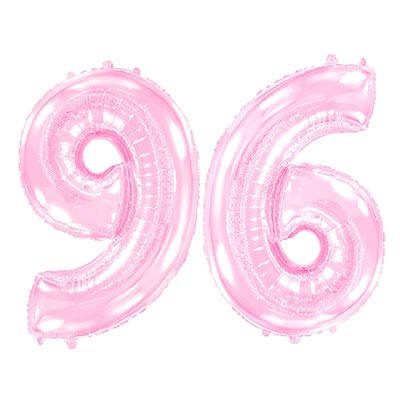 Шарик цифра "6" или "9", 101см Pink