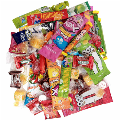 Многоцветное Ассорти Конфеты Микс для пиньят 400гр 1507-2201