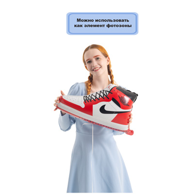 К ФИГУРА Кеды красно-белые