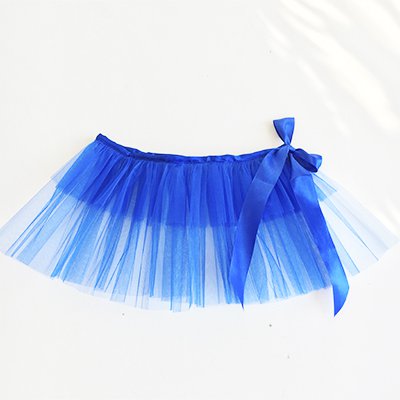 Карнавальный костюм Юбка-пачка (туту) детская синяя