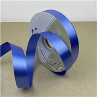 Лента декоративная синяя 2смх100м