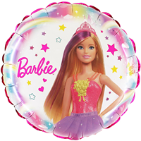 Шар круг 45см Барби
