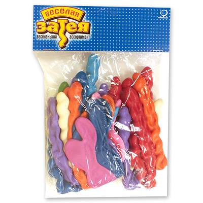 Шарики в ассортименте, 30шт