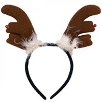 Ободок Рога Оленя плюш