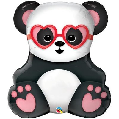 Шар фигура Панда влюбленная