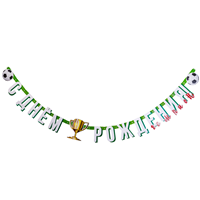 Гирлянда-буквы С ДР Футбол 210см