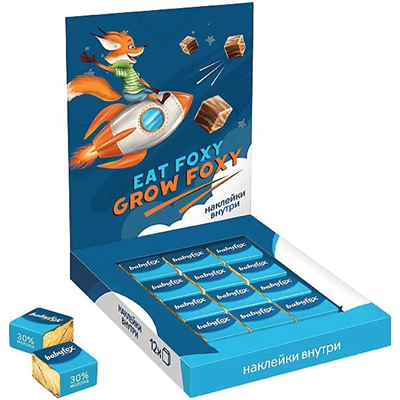 Happy Birthday Шоколад белый молочный BabyFox 90г 2005-2887