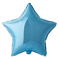 Шарик Звезда 45см, Пастель Blue