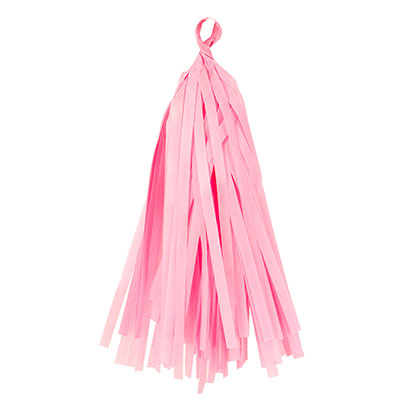 Розовая Гирлянда Тассел розовая 3м 10 листов 1505-1673