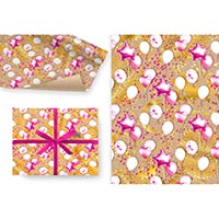 Бумага упак Воздушные шары 100х70см 5шт