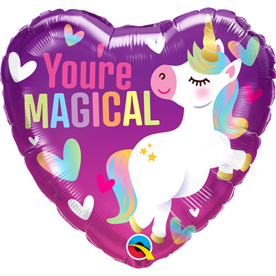Единорог Шарик 45см Единорог You're Magical сердц 1202-3430